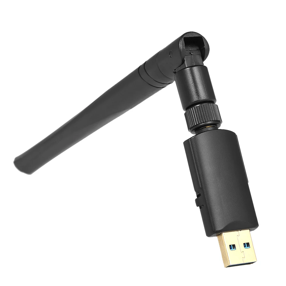 Двухдиапазонный 802 11 acbgn 1200 Мбит/с беспроводной USB 3 0 Wifi Lan адаптер 2 4G/5 ГГц с