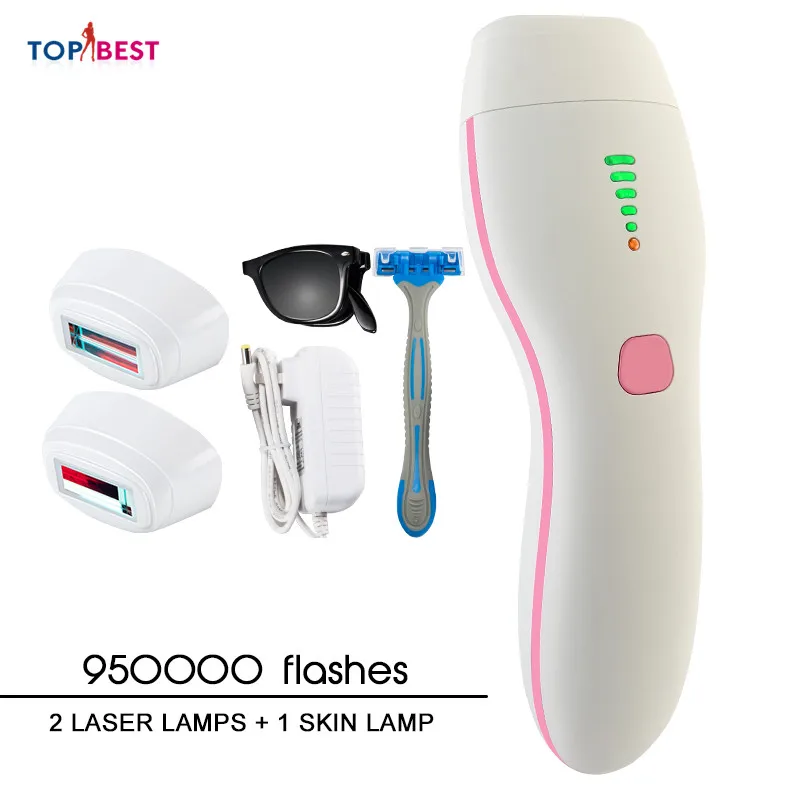 

IPL Laser Depilator Permanent Bikini Trimmer Electric Depilador a Laser for Whole Body Laser Hair Remover Machine 950000 Flashes