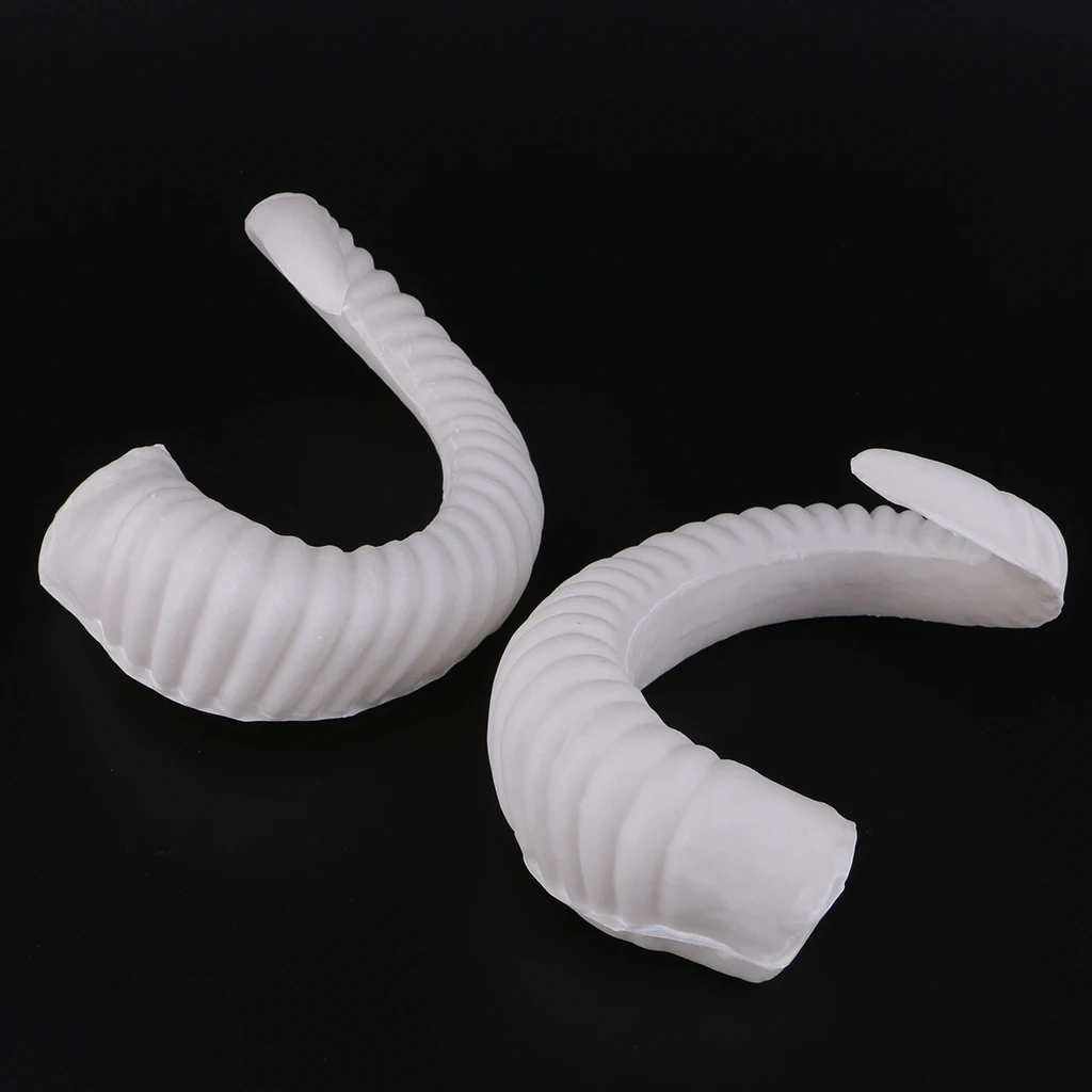 Artificial Ram Horns Costume Accessories for DIY Gothic Hair Headband Hoop B