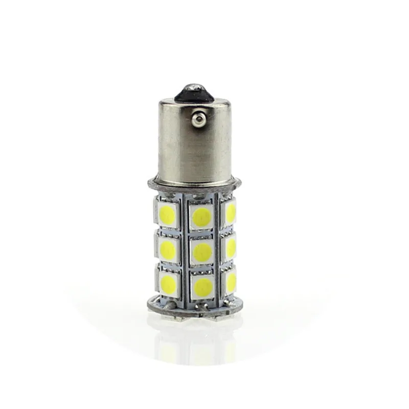BRIDAY 1 шт. 1156 27smd 5050 BA15S BAY15D BAU15S P21W P21/5 Вт светодиодные автобильные стояночный тормоз