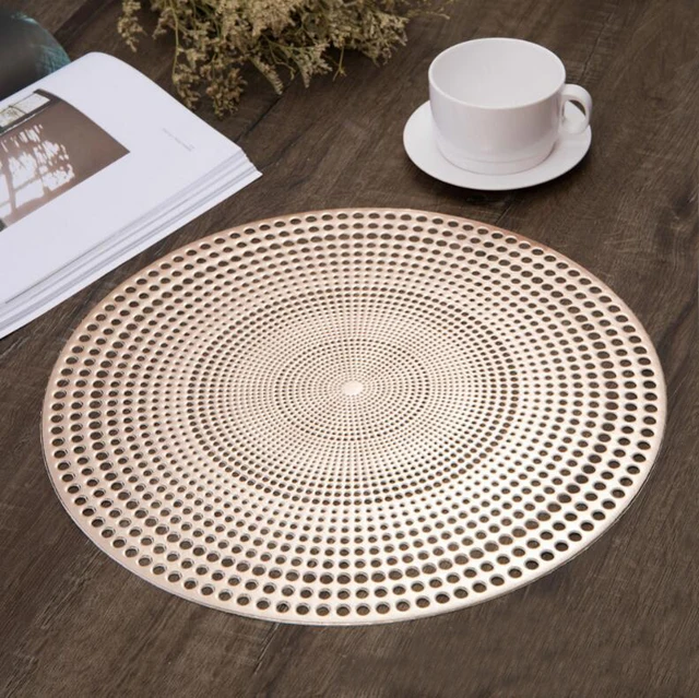 1 Pc Circle Table Mat Tea Coffee Mug Coaster Pad Kitchen Home