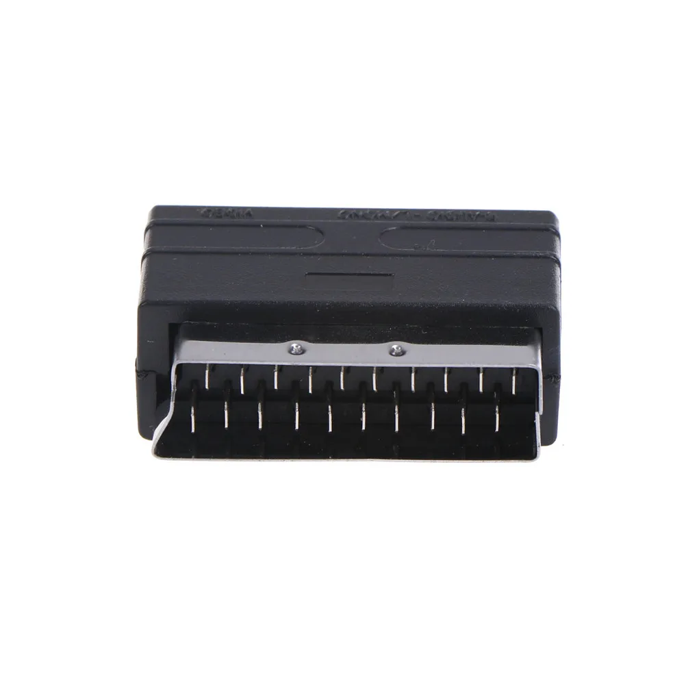 Scart To 3 RCA S-Video Adapter Composite RCA Phono Adaptor Converter AV TV Audio For Video DVD Recorder TV Television Projector