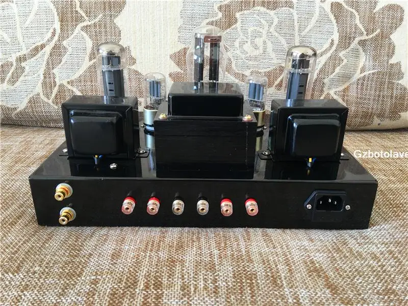 VU meter Sparta X1 ламповый усилитель мощности HiFi 6N9P+ EL34+ 5Z3P ламповый усилитель DIY kit готовый усилитель на выбор