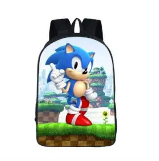 Sonic Boom детские школьные рюкзаки для девочек портфель мальчика аниме подростковый
