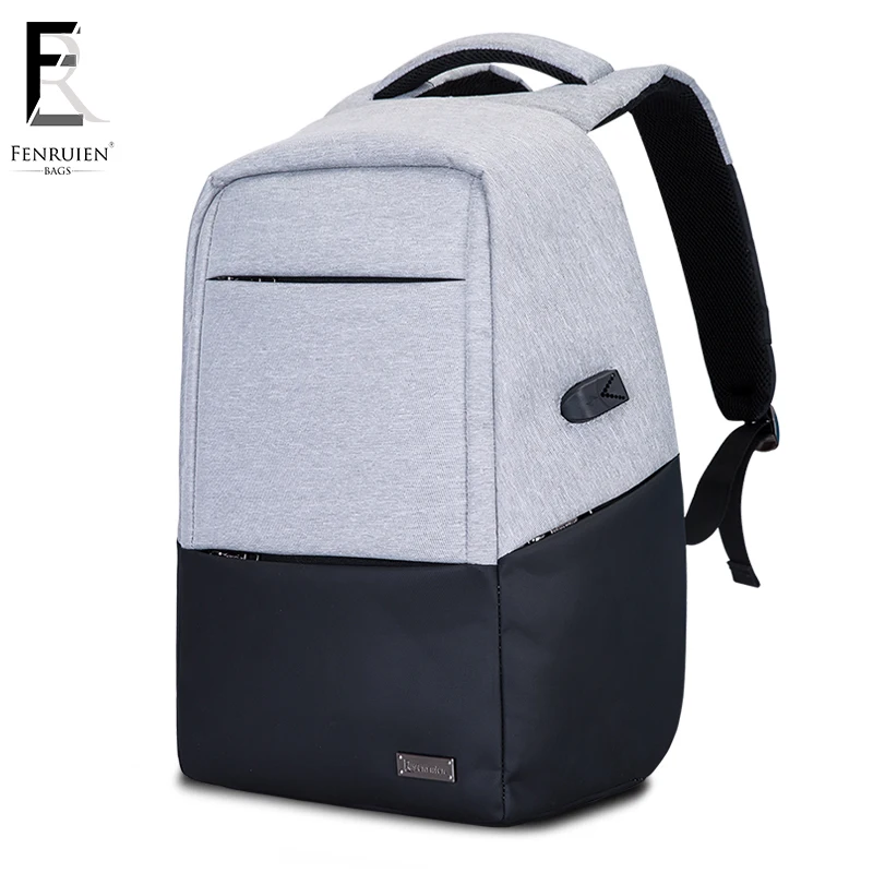 

FRN New Multifunction USB Charging 15 Inch Laptop Backpack for Teenagers Anti theft Backpack Casual Men Fashion Travel Rucksack