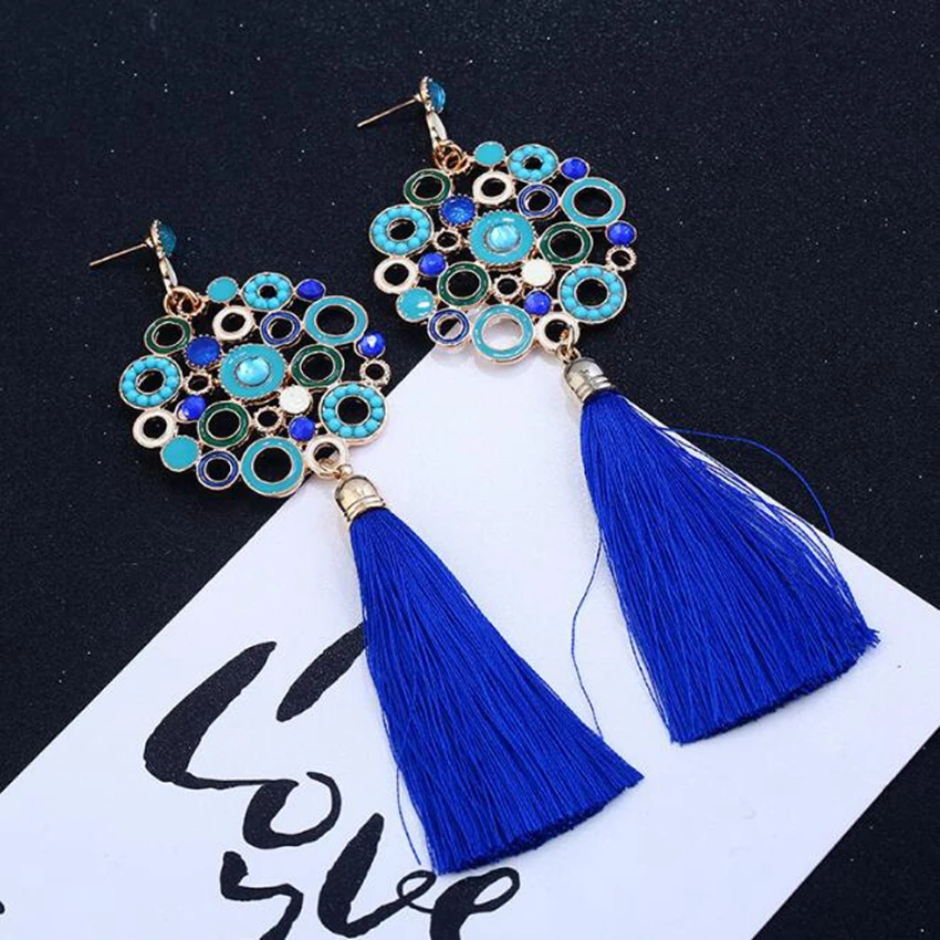 tassel earrings