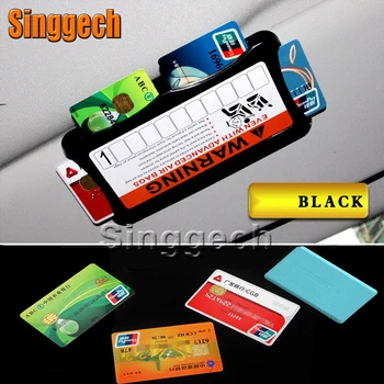

Car Styling Sun visor Carring Bag with Temporary Parking Card For Honda Civic 2006-2011 Toyota Corolla Avensis RAV4 Fiat 500