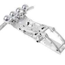 1/5 rc автомобиль газ Металл Baja 5 T/5SC CNC Сплав передний бампер набор для HPI baja 5 T запчасти KM ROVAN