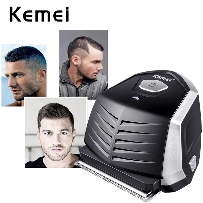 Kemei Men Hair Clipper 0mm Baldheaded Diy Hair Cutter Portable