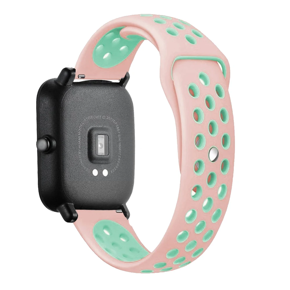 Ремешок для часов Xiaomi Huami Amazfit Bip BIT PACE Lite Youth band Силиконовый ремешок браслет ремень для Huami Amazfit Bip Замена