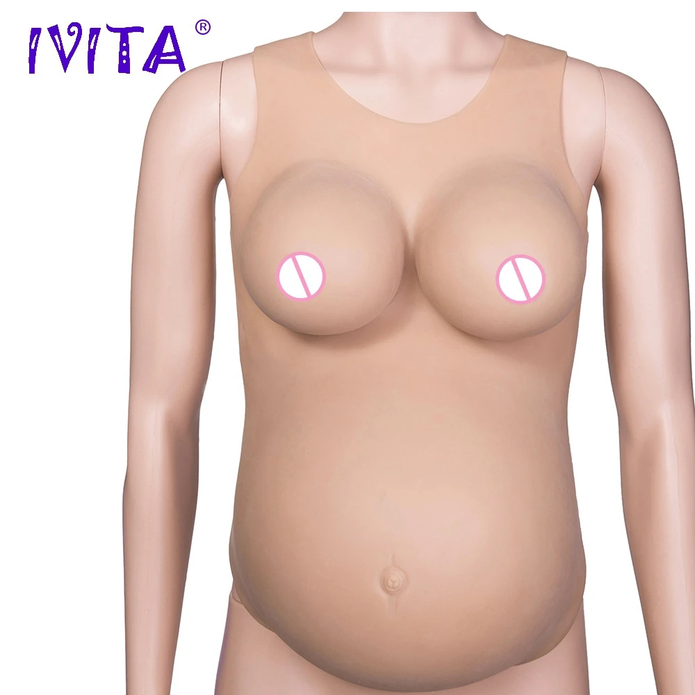 Реалистичная силиконовая форма для груди IVITA 6300 г искусственные трансвеститов
