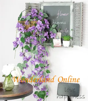 

125cm! Multicolor Hydrangea Flower Vine 14 Flower Heads Artificial Flowers Wedding Decoration For Holiday Ornaments YXV04