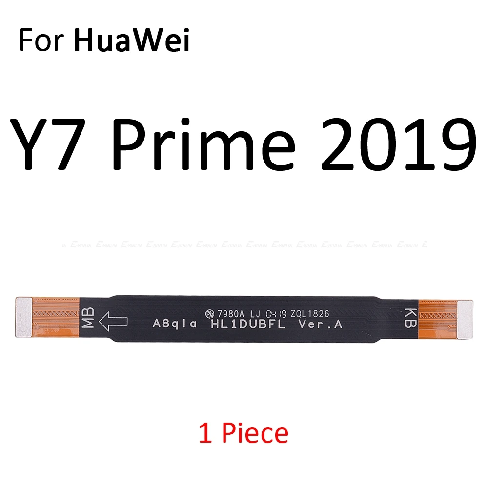 Материнская плата, материнская плата, ЖК-разъем, гибкий кабель для HuaWei Y9 Y7 Y6 Prime Pro Y5 GR5