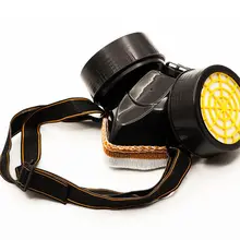 NEW PRODUCTS Dual Pot Industrial Gas Mask Respirator Anti Dust Filtter Goggles For Spray Chemical