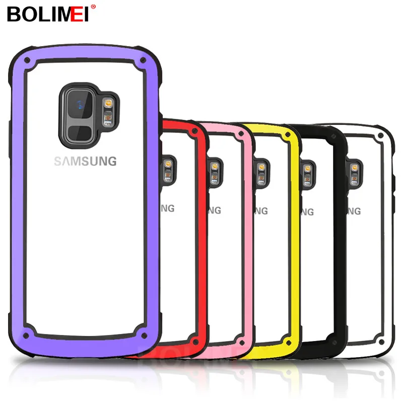 

Luxury Transparent Phone Case For Samsung Galaxy S8 S9 Note 9 S10 Plus TPU Shockproof Soft Clear Cover For Samsung S9 S10e Case