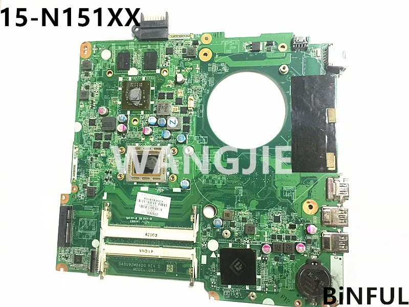 Для HP PAVILION 15 N материнская плата для ноутбука 734824 501 001материнская DSC 8670M/2G A76M A10 5745M