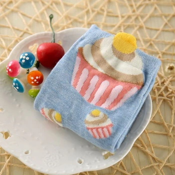 

Free Shipping+Wholesale Cupcake Short Socks Women Cute Cream Fairy Patty Cup Cake Sock,200pairs/lot