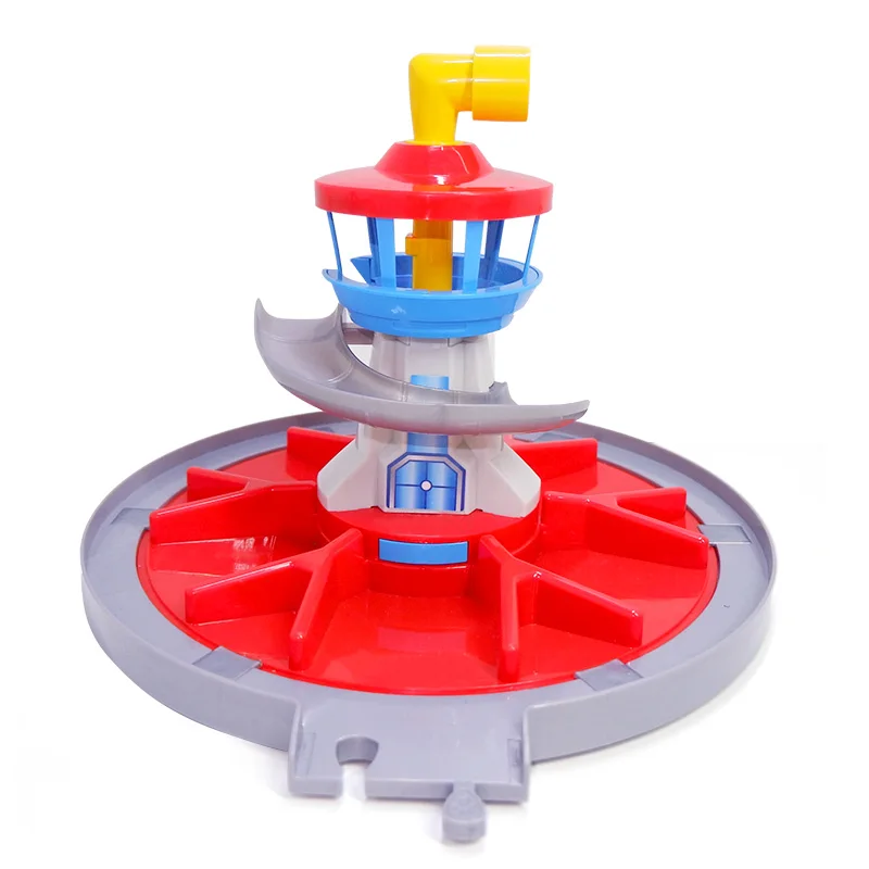 Paw Patrol собака смотровая башня игрушки спасательный трек игрушка набор Patrulla Canina фигурка модель игрушки для детей