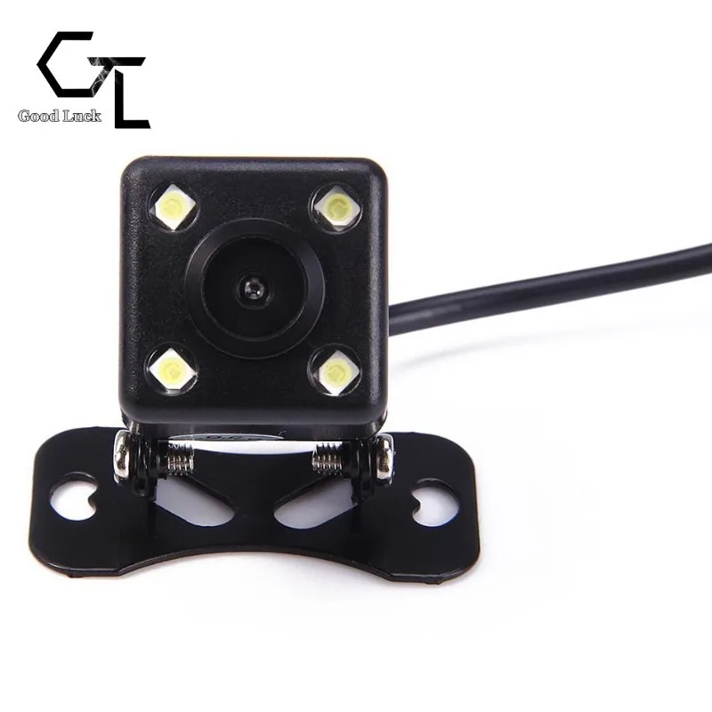 Car Auto Accessories 170 Angle 4 LED backup car reverse camera rear
