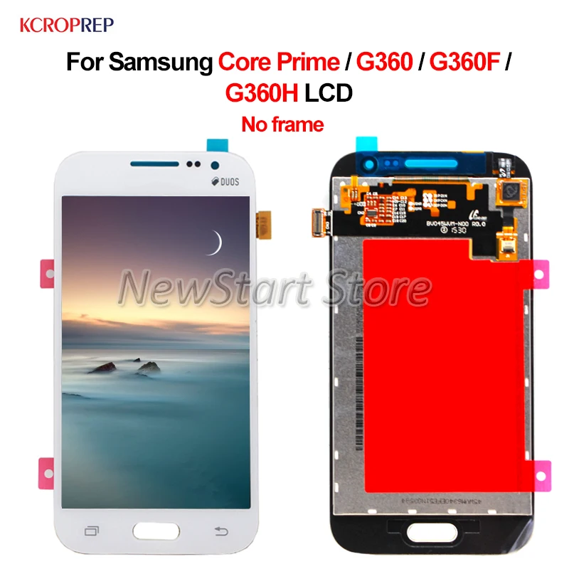 

No Frame For Samsung Core Prime LCD Display Touch Screen Digitizer Assembly 4.5" 100% Tested For Samsung G360 G360F G360H lcd