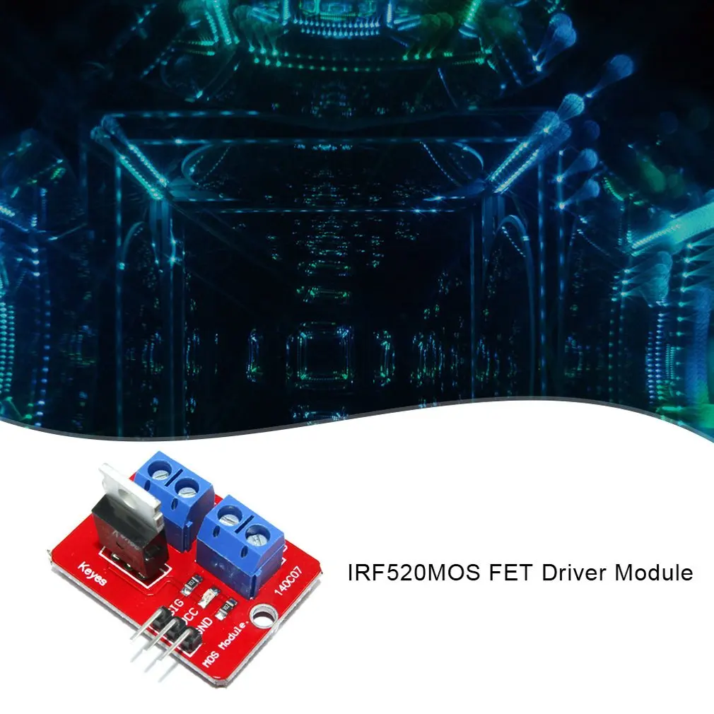 Электронный строительный блок Mos трубка с полевым эффектом модуль драйвера Irf520 модуль драйвера высокого качества