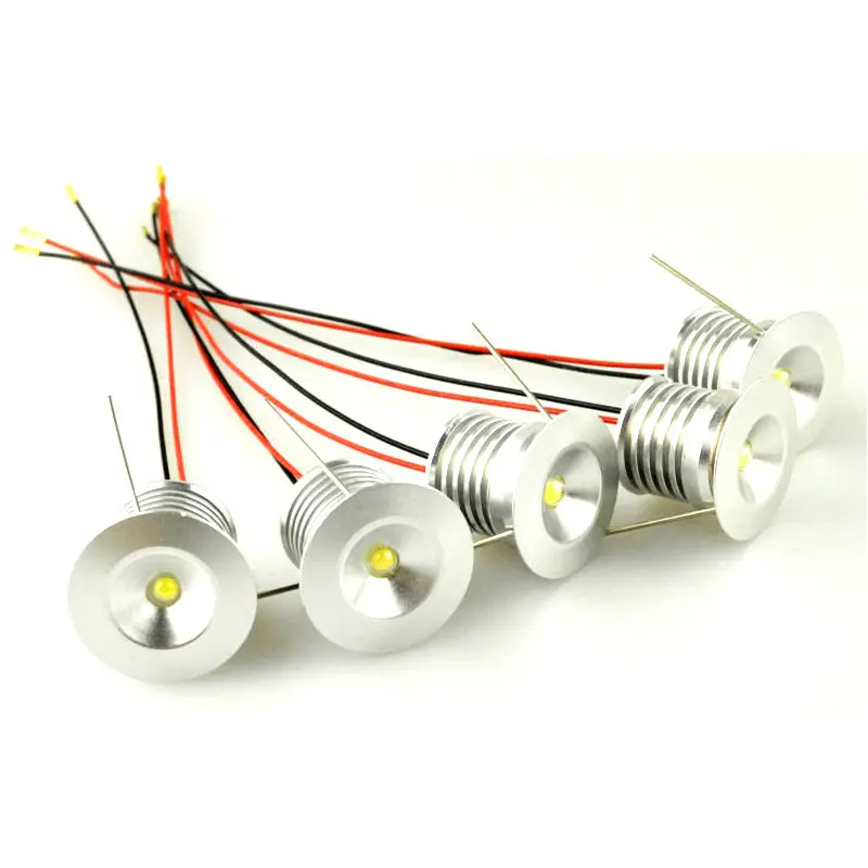 Mini Led strahler Unter kabinett Licht 3 watt * 6 Spot Lampen Kits