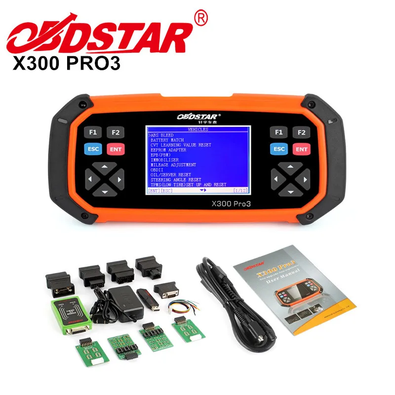 Odometer Correction Tool OBDStar X300 PRO3 Universal car key programmer x300 master with Standard Configuration | Автомобили и