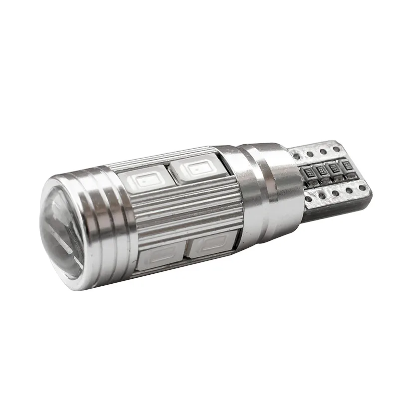 2 шт. светодиодный T10 W5W 10 SMD 5630 5730 габаритный Автомобильный Фонарь Авто