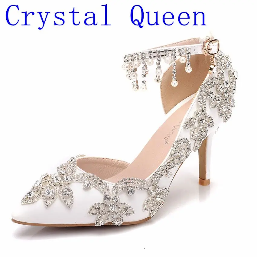 crystal queen wedding shoes