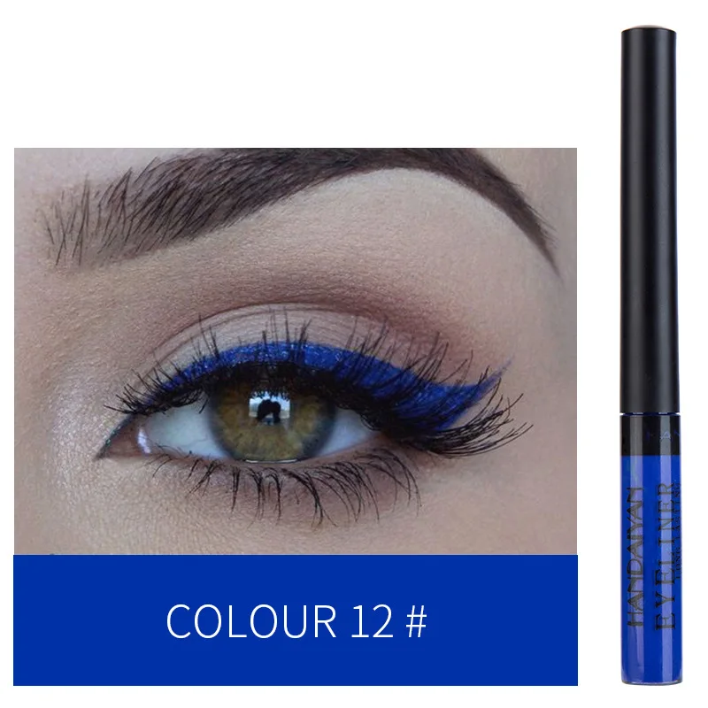 blue liquid eyeliner