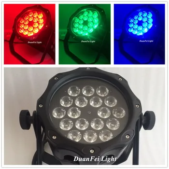 

4 unites high quality led wash par can stage led lighting dj par rgbw led par 64 18x12w led ip65