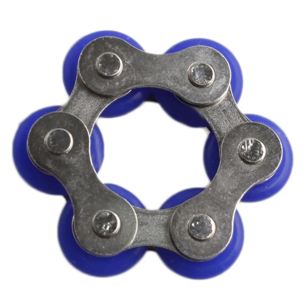 7 цветов Велосипедное кольцо Spinner игрушечный браслет для аутизма и СДВГ Чейни Игрушка антистресс игрушка для детей/взрослых/студентов
