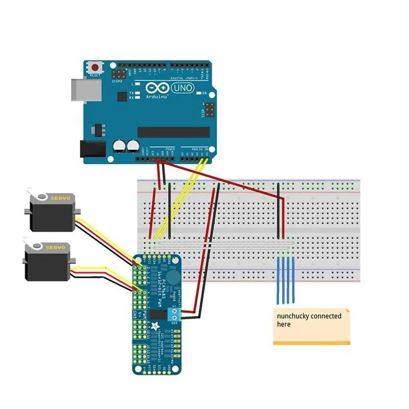 16-канальный 12-битная ШИМ/сервопривод-I2C интерфейс-PCA9685 для Arduino Raspberry Pi DIY Servo Щит Модуль