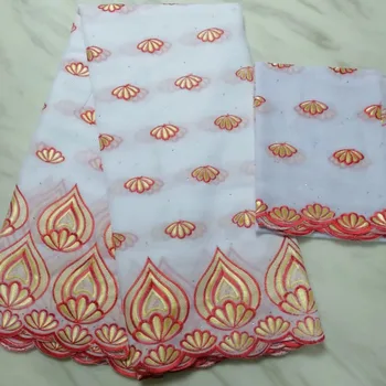 

Swiss Voile Lace In Switzerland Embroidered Cotton Lace Fabric High Class African Voile Lace Fabric For Party Dress