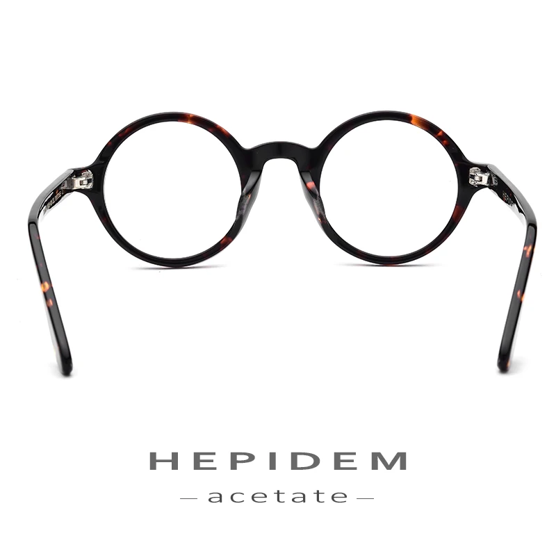Ацетатные оптические очки, оправа для мужчин, Ретро стиль, Круглый Круг, по рецепту, очки для женщин, очки для близорукости, очки