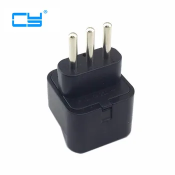

USA UK AU Europe to Italy Grounded Universal Travel Adapter AC Italian Uruguay Power Plug