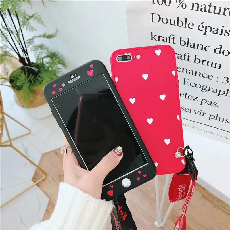 

360 cute Case For Iphone 7 X Soft Silicone Phone matter Cases full crocodile Cover For Iphone 7 6 6s 8 Plus X 10 Coque fundas
