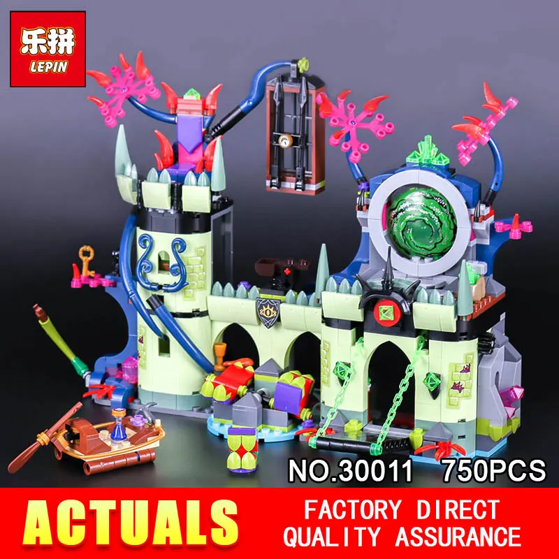 

Lepin 30011 750Pcs Elves Breakout from the Goblin King's Fortress Compatible 41188 Model Building Blocks Bricks Toys