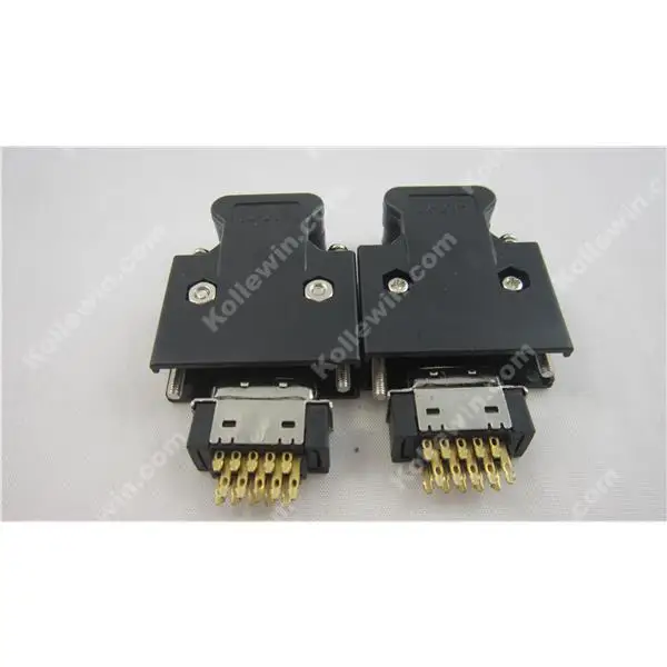 Бесплатная доставка OEM MR-J2CN1 (x2) комплект коннекторов CN1 I/O iak3 _ Servo MRJ2CN1 SCSI