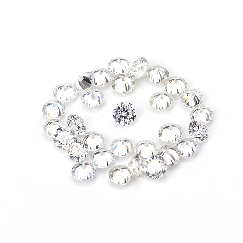 GH Color Near White 20 pieces Test Positive 1.8mm Round Brilliant Cut Moissanites Loose Stone for Jewelry Making GH Color Near White 20 pieces Test Positive 1.8mm Round Brilliant Cut Moissanites Loose Stone for Jewelry Making