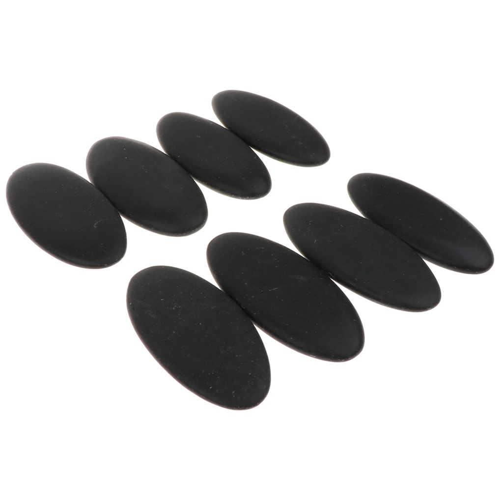 8pcs/set Hot Stone Massage Set Heater Box Relieve Stress Back Pain Health Care Acupressure Lava Basalt Stones for Healthcare