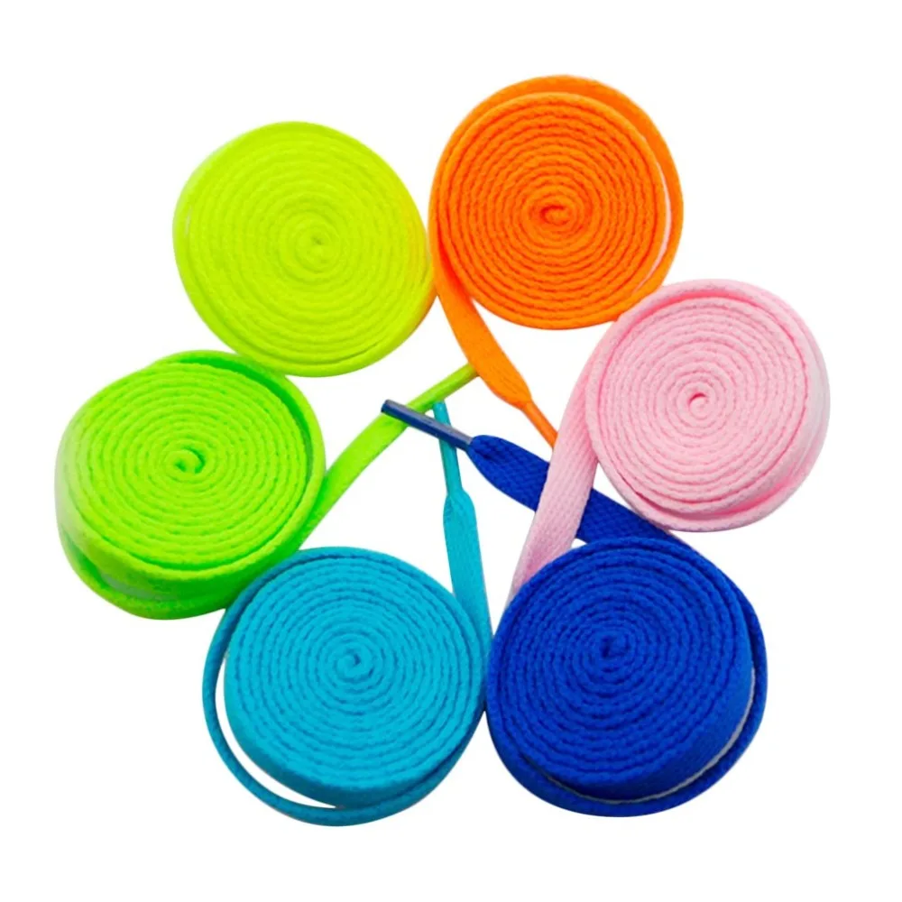 

2Pcs/Set 115cm Fashion Elastic Shoelaces Women Men Sports Sneakers Laces Woman Rainbow Shoelace Cordones Zapatilla 16 Colors