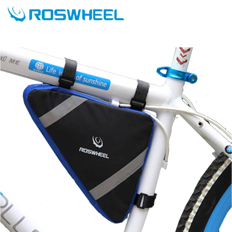 Roswheel Outdoor Bike Bags Front Tube Triangle Bag Large Capacity