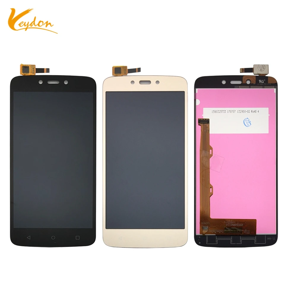 

In Stock For Motorola Moto C Plus LCD Screen Display WIth Touch Glass Digitizer Assembly Replacement Parts