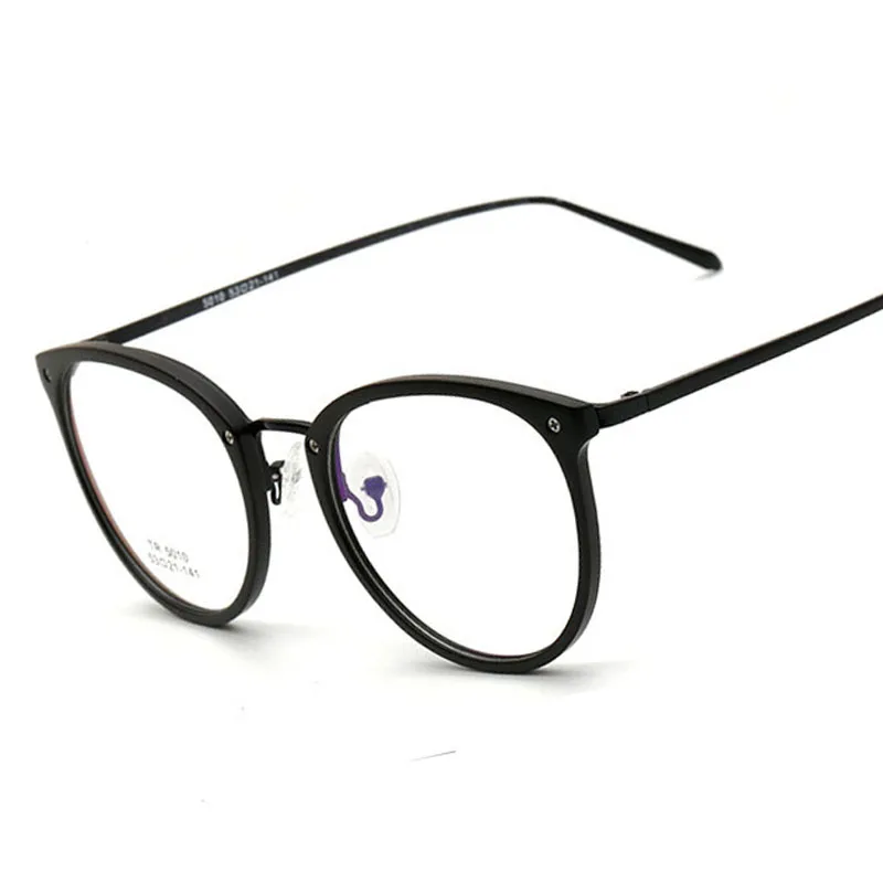 New TR90 Round Optical Frame Stylish Spectacles For Women Men's ...