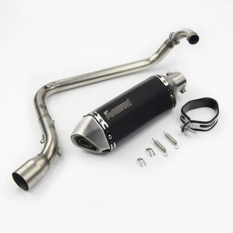 Для Honda MSX125 до 2013 труба выхлопного глушителя мотоцикла с полной ...