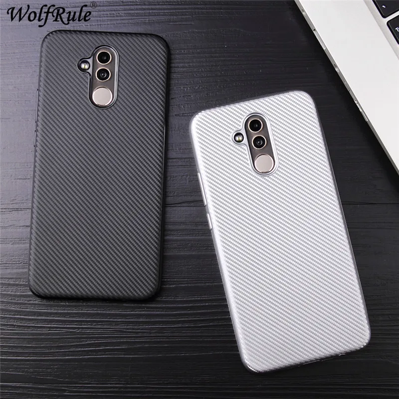 

Huawei Mate 20 Lite Case Huawei Maimang 7 Cover Luxury Full Protection Carbon Fiber Soft TPU Case For Huawei Mate 20 Lite Coque