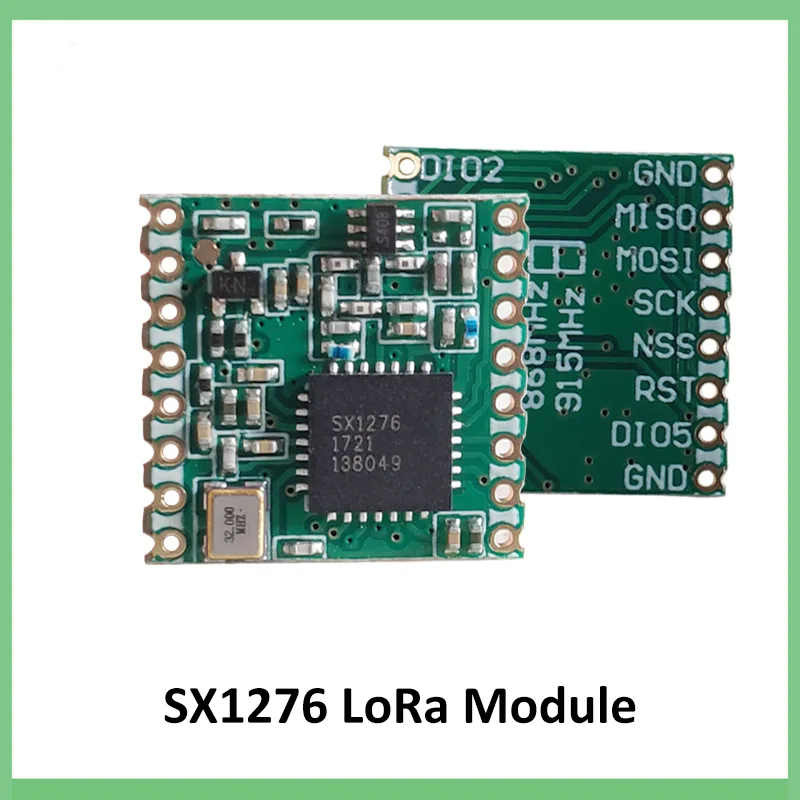 50 шт. 868 МГц Супер низкая мощность RF LoRa модуль SX1276 чип дальней связи приемник и передатчик SPI IOT+ антенна