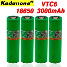18650 литий-ионный аккумулятор 3000mAh 3,7 V для sony VTC6 30A электронная сигарета фонарик батарея