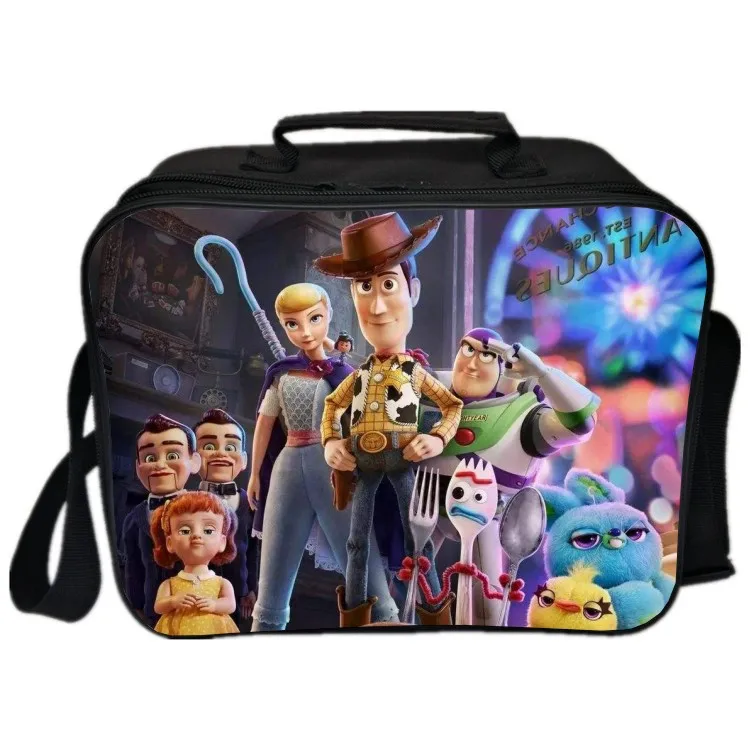 Toy Story 4 форки инопланетянин мультфильм Ланч сумка для подростков для пикника сумка для хранения через плечо сумка для детей подарок на день рождения кулер Ланч-бокс